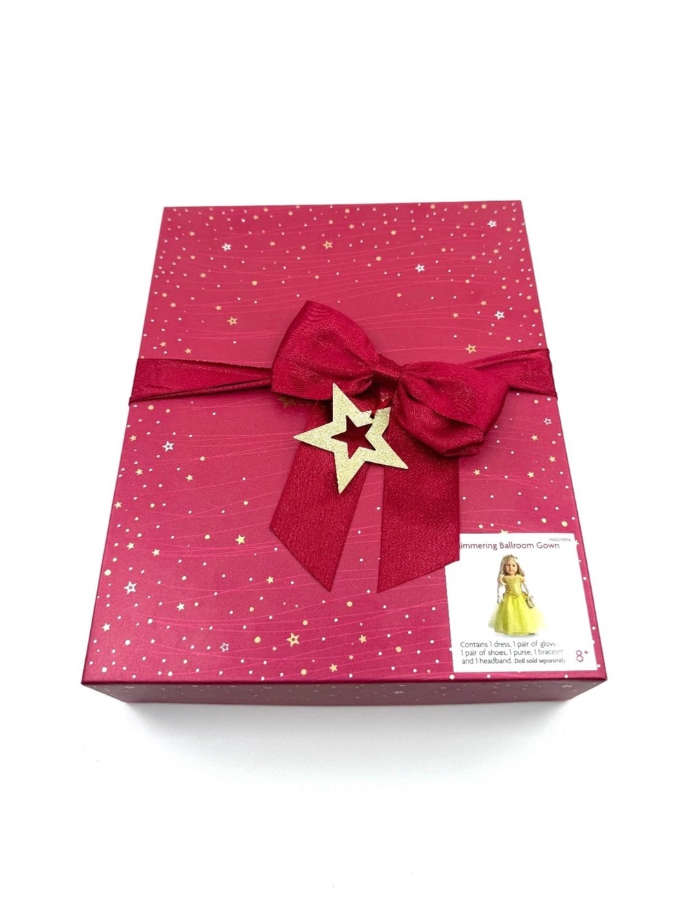 American Girl Princess 2017 Shimmering Ballroom Gown RETIRED New In Box HOLIDAY